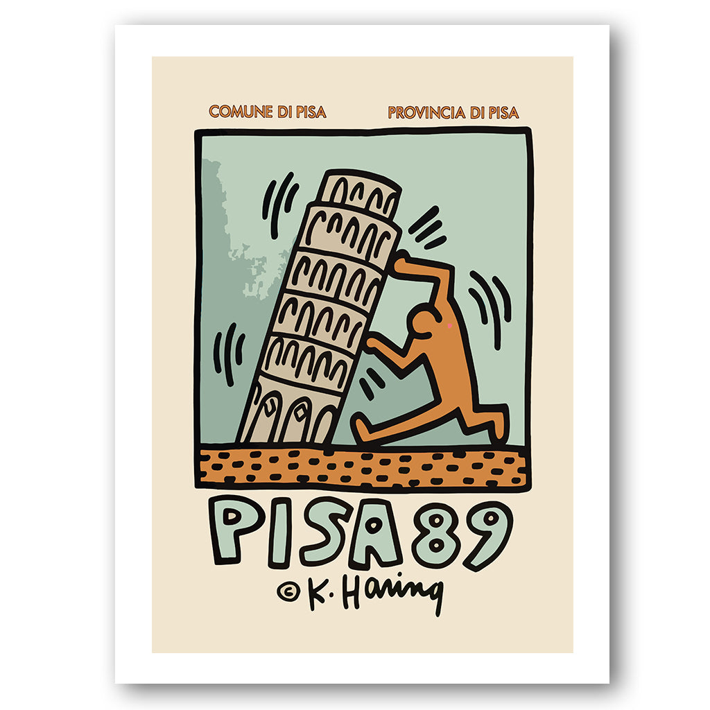 KEITH HARING | Pissa in Green