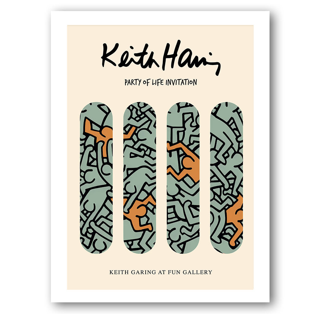 KEITH HARING | Pissa in Green